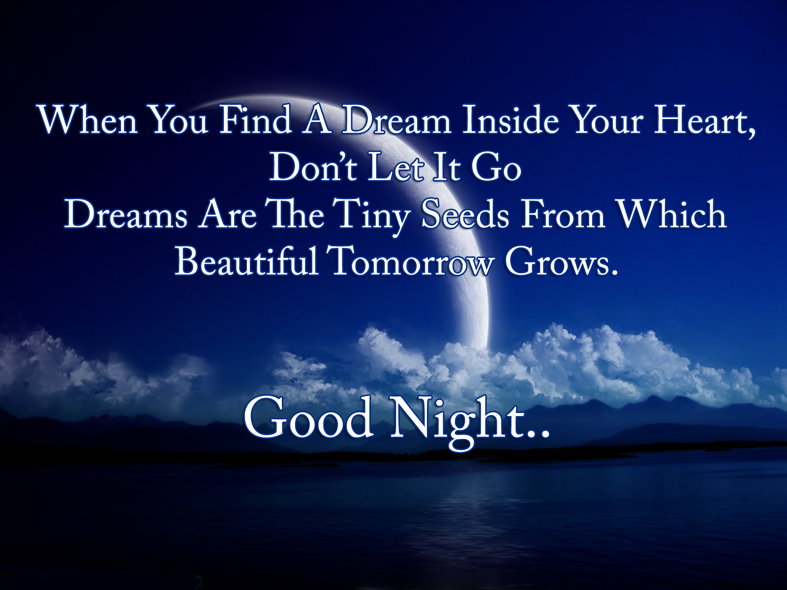 Sweet good night poems