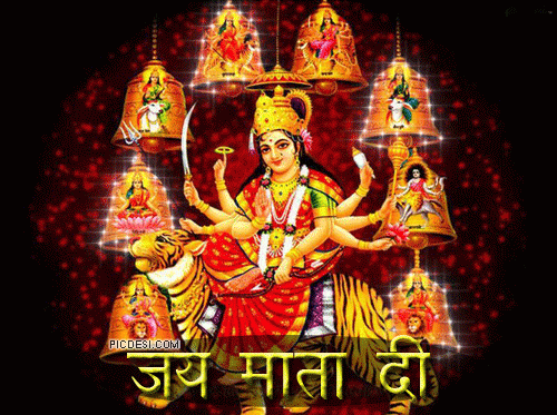 Good Morning Wishes with Jai Mata Di Pictures - Message, Greetings, Status
