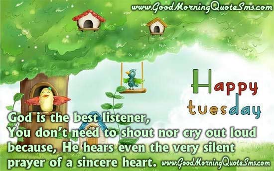 Tuesday Good Morning Message - Happy Tuesday Quotes, Wishes, SMS Images, Wallpapers, Photos, Pictures Download