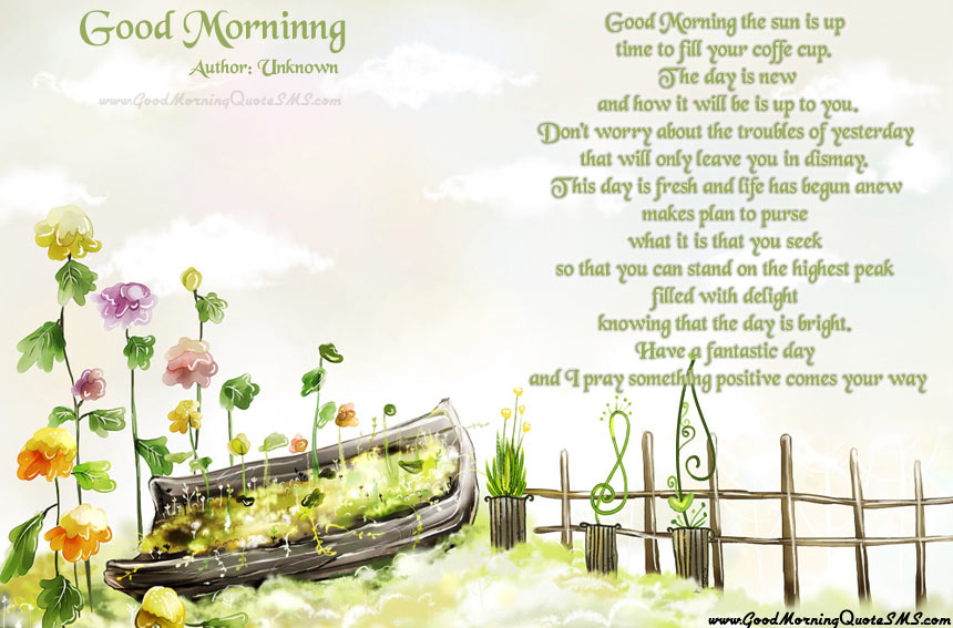 Beautiful Poems about wishing Happy Morning Images, Wallpapers, Photos, Pictures