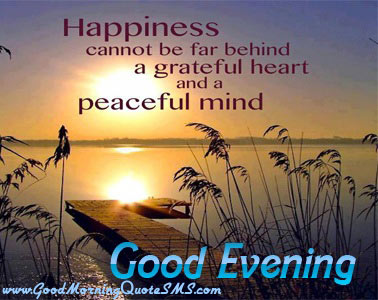 Good evening messages images