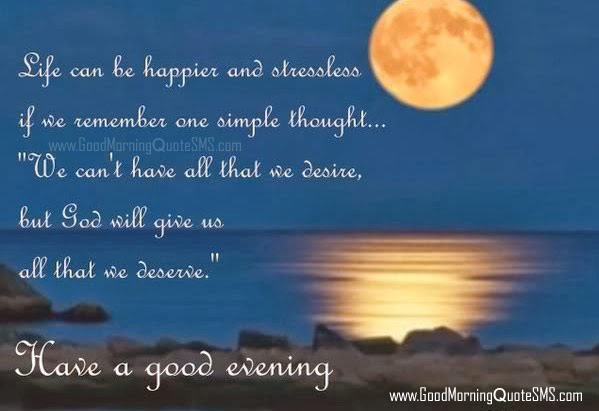 Best Good Evening Quotes Pictures Messages, Wallpapers, Photos